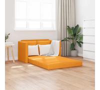 vidaXL Canapé-lit 2 en 1 tissu rouge bordeaux 112x174x55 cm 353967
