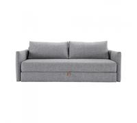 Canapé-lit Tripi avec accoudoirs 227x108cm frame black steel