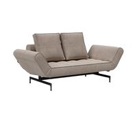 Canapé-lit velours côtelé Ghia Laser 210x93cm WxHxD 178-210x83x93cm