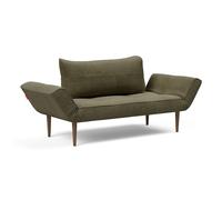 Canapé-lit Zeal Styletto velours côtelé 200x72cm WxHxD 178-200x75x72cm