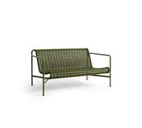 HAY Lounge sofa Palissade Cord olive assie polyester