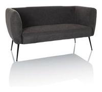 Canapé lounge / Sofa HAYRIVER Tissu gris hjh LIVING Gris G