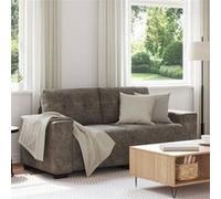 Canapé Love Seat Gris Foncé 140 cm en Cuir Synthétique Gris foncé G
