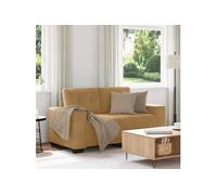 vidaXL Canapé Loveseat 120 cm Velours marron G