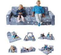 Canapé lumineux pour enfants - Ensemble de 10 pièces pour dormir et jouer, espace, espace
