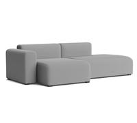 Canapé Mags 2,5 places Combination 3 low accoudoir avec accoudoir à gauche Hay Tissu Steelcut Trio 133 - 5710441368489