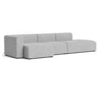 Canapé Mags 3 places Combination 4 avec accoudoir à gauche Hay Tissu Linara 443 - 5710441370055