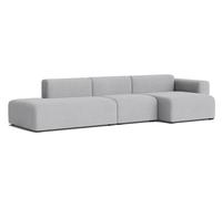 Canapé Mags 3 places Combination 4 Low Armrest avec accoudoir à droite Hay Tissu Linara 443 - 5710441370147