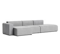 Canapé Mags 3 places Combination 4 Low Armrest avec accoudoir à gauche Tissu Hallingdal 130 - 5710441370567