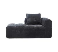 Canapé moderne en velours côtelé compressé Fauteuil-lit pliant portable Grands canapés d'angle Avec dossier Pour salon et chambre Simple