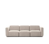 Canapé modulable 3 places Neom, beige, 263 cm, FSC Mix Credit