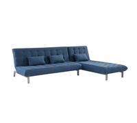 Canapé modulable convertible tissu HORNET - Bleu