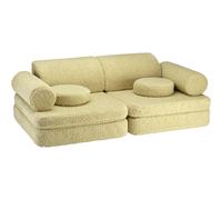 Canapé de jeu pour enfants Tissu Teddy Matcha Wigiwama - 4751030598390