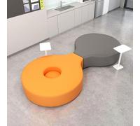 Canapé modulaire au design contemporain pour hôtel, maternelle, institutions de formation, salon de hall