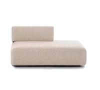 Canapé modulaire sans accoudoirs, canapé en mousse pour salon, chambre à coucher, bureau - Assemblage facile, style minimaliste italien, design surdimensionné, 270 x 90 x 65 cm