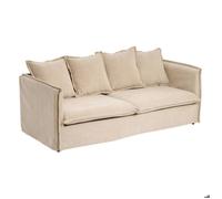 Canapé Odile 3 places beige - Atmosphera Créateur d'intérieur