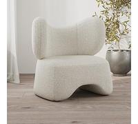 Canapé Paresseux Créatif De Luxe Léger, Pouf De Styliste Nordique, Chaise Créative en Forme De U, Moderne Et Minimaliste, Canapé Simple en Laine d'agneau Décontracté(B)