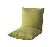 Canapé paresseux de style japonais avec dossier pour adultes dans une jolie chambre à coucher, tapis de sol inclus, taille H 52 x 110 cm