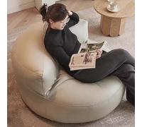 Canapé paresseux en mousse à mémoire de forme pour maison, appartement, salle de jeux - Canapé lit confortable blanc pour la détente et les loisirs