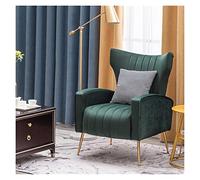 Canapé pied-de-poule de style nordique - Fauteuil moderne pour salon et balcon - Siège simple et confortable avec dossier - Meuble de décoration d'intérieur chic