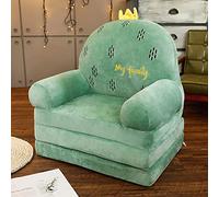 Canapé Pliable pour Enfants, Dossier de Fauteuil en Peluche pour Enfants, Fauteuil-Lit, Siège de Canapé Rembourré pour Filles Et Garçons,A