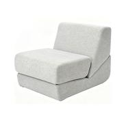 Canapé Pliant Lit Couchant Canapé Simple Moderne Multifonctionnel Avec Soutien Au Dos 3in1 Meubles De Salon Respirant Confortable Canapé Paresseux Pour Salon, Dortoir, Balcon, Bureau (White)