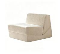 Canapé Pliant Lit Couchant Canapé Simple Moderne Multifonctionnel Avec Soutien Au Dos 3in1 Meubles De Salon Respirant Confortable Canapé Paresseux Pour Salon, Dortoir, Balcon, Bureau (Beige)