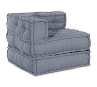 vidaXL Coussin 4 pcs Gris 70 x 70 x 54 cm Polyester