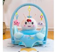 Canapé pour Bébé Siège de Soutien pour bébé en Peluche Et Coton PP Canapé bébé Apprendre Assis Souple à Manger Caterpillar