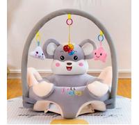 Canapé pour Bébé Siège de Soutien pour bébé en Peluche Et Coton PP Canapé bébé Apprendre Assis Souple à Manger Chaise, Si-86
