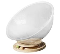 Canapé Pour Chat - Perchoir Spatial Mignon - Ensemble De Maison Transparente Pour Chat, Meubles Pour Chat, Fournitures Pour Animaux De Compagnie, Centre D'activité Stable Et Facile À Nettoyer, Lit Spa