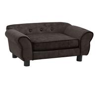 Canapé pour chien - vidaXL - Marron - 72x45x30 cm - Peluche - Intérieur