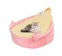 Canapé pour chiens | Canapé doux en peluche pour chiens et chats | Lit relaxant chauffant pour intérieur extérieur avec structure intérieure pour salon jardin