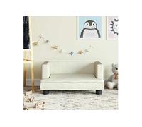 Vidaxl Canapé Pour Enfants Crème 60x40x30 Cm Velours
