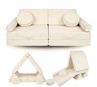 Canapé pour enfants en mousse 10 pièces – canapé modulaire pour enfants et adultes avec housses lavables