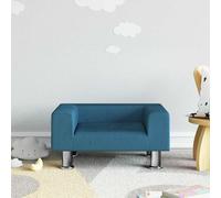 Canapé pour Enfants Mini-canapé Tout-petit Chambre à Coucher Velours vidaXL