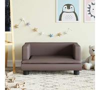 Canapé pour Enfants Mini Canapé Tout-petits Chambre à Coucher Similicuir vidaXL