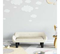 Canapé pour Enfants Mini Canapé Tout-petits Chambre à Coucher Velours vidaXL