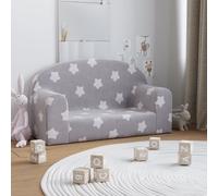 Canapé pour Enfants Siège Fauteuil Tout-Petits Anthracite Peluche Douce vidaXL