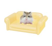 Canapé pour petit animal de compagnie - Meubles en céramique pour petits animaux - Canapé pour cage pour animaux de compagnie, pour les grandes races, chinchilla, écureuil, gerbille pour se reposer