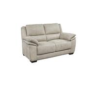 Canape relax 2 places en polyester beige 172 x 172 x 99 cm
