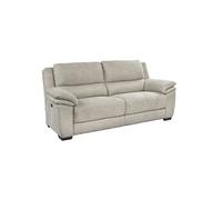 ASTIO - Canapé Relax Electrique 3 Places Tissu Majestic Beige - BAUWENS