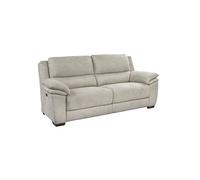 ASTIO - Canapé Relax Electrique 3 Places Tissu Majestic Beige - BAUWENS