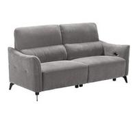 Canape relax ALTOBUY 3 places en polyester gris 92 x 200 x 102 cm Gris G