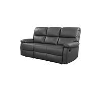 Habitat et Jardin Canapé Relax Lincoln - 197 x 89 x 103 cm - 3 Places - Gris
