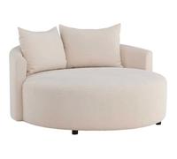 Canapé rond ?150 cm en polyester Kelso