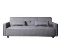 Canapé scandinave convertible 3 places en tissu gris COPENHAGUE
