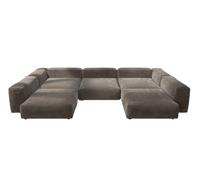 Canapé Set 06 6,5 places vetsak - VETSAK SOFA 06 CORD MOCHA