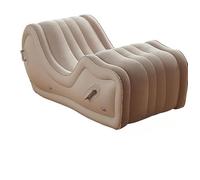Canapé Sexuel Gonflable Automatique avec Pompe Intégrée - Meuble Érotique pour Couple, Chaise de Bondage et Coussin Gonflable Multifonction pour Aide aux Positions, Support de Position Sexuelle G-Spot