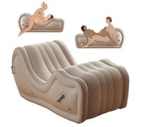 Canapé sexuel gonflable avec pompe à air automatique - Meubles érotiques BDSM pour couples - Coussin de positionnement et coussin de rampe pour adultes - Meubles érotiques SM pour femmes et hommes
